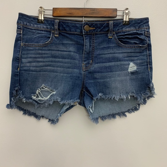 jegging jean shorts